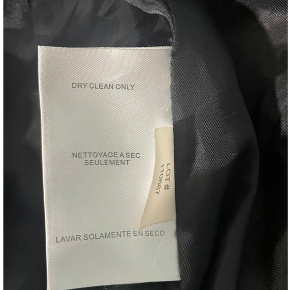 Michael‎ Kors Women's Tweed Moto Jacket Full Zip Buckle Belted Coat, Size 10 - Picture 10 of 10